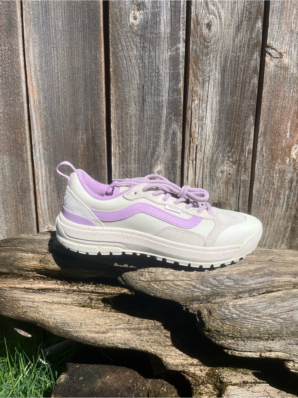 Vans Off The Wall ultra range made for the elements cold weather lavender sneake